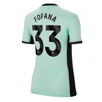 Camisa de time de futebol Chelsea Wesley Fofana #33 Replicas 3º Equipamento Feminina 2023-24 Manga Curta